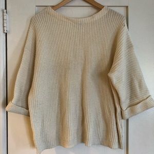 boat neck J CREW sweater